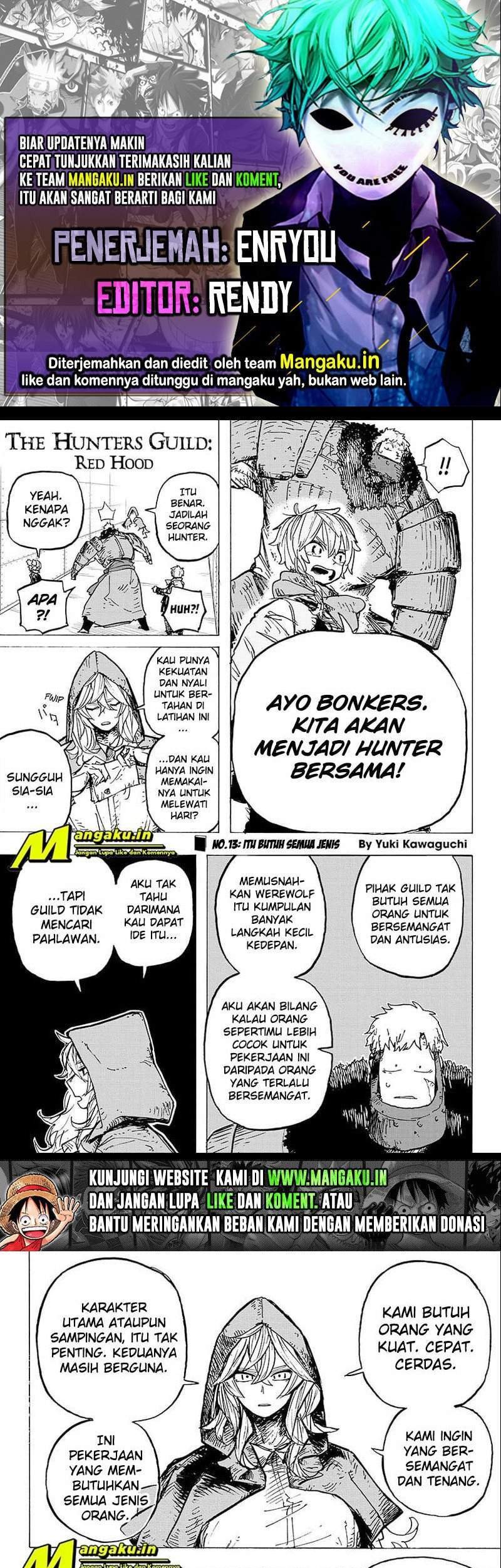 The Hunters Guild: Red Hood Chapter 13 - halaman 1