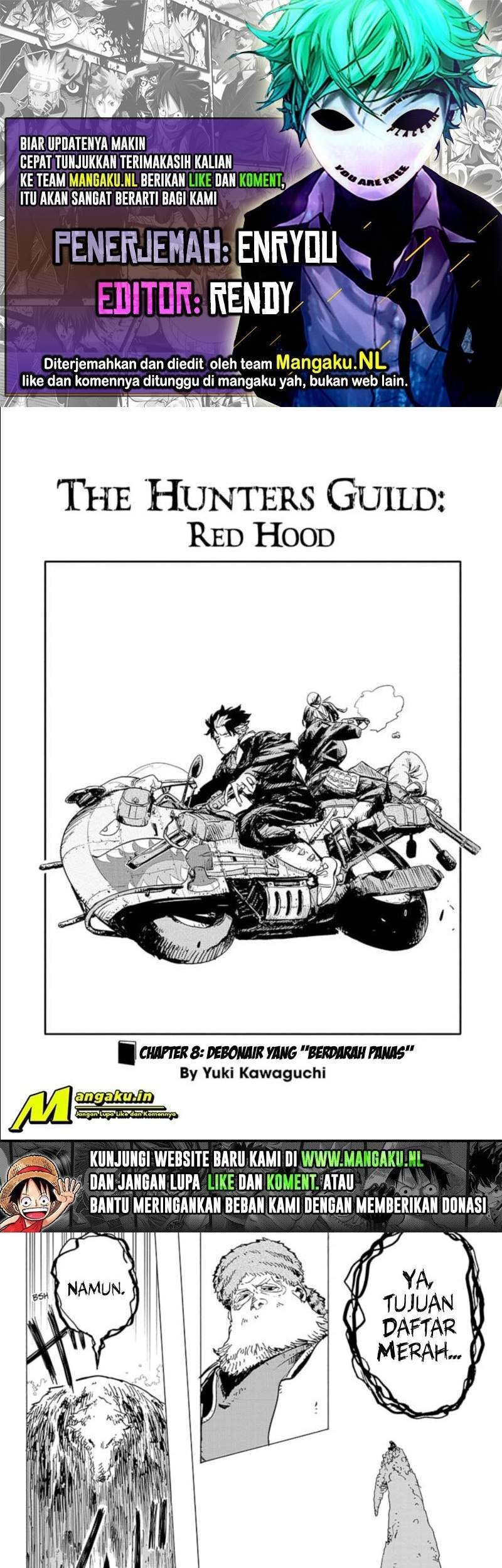 The Hunters Guild: Red Hood Chapter 8 - halaman 1