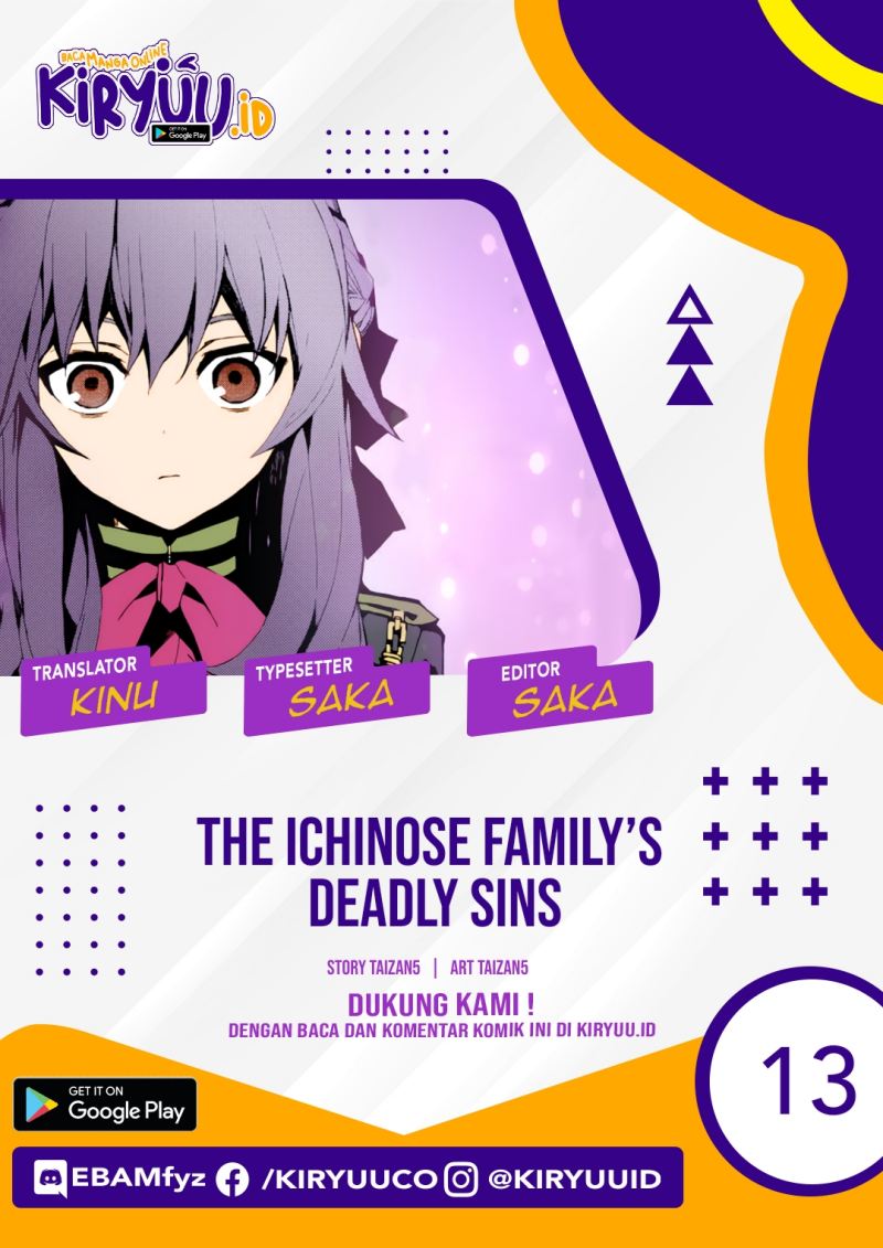 The Ichinose Family’s Deadly Sins Chapter 13 - halaman 1
