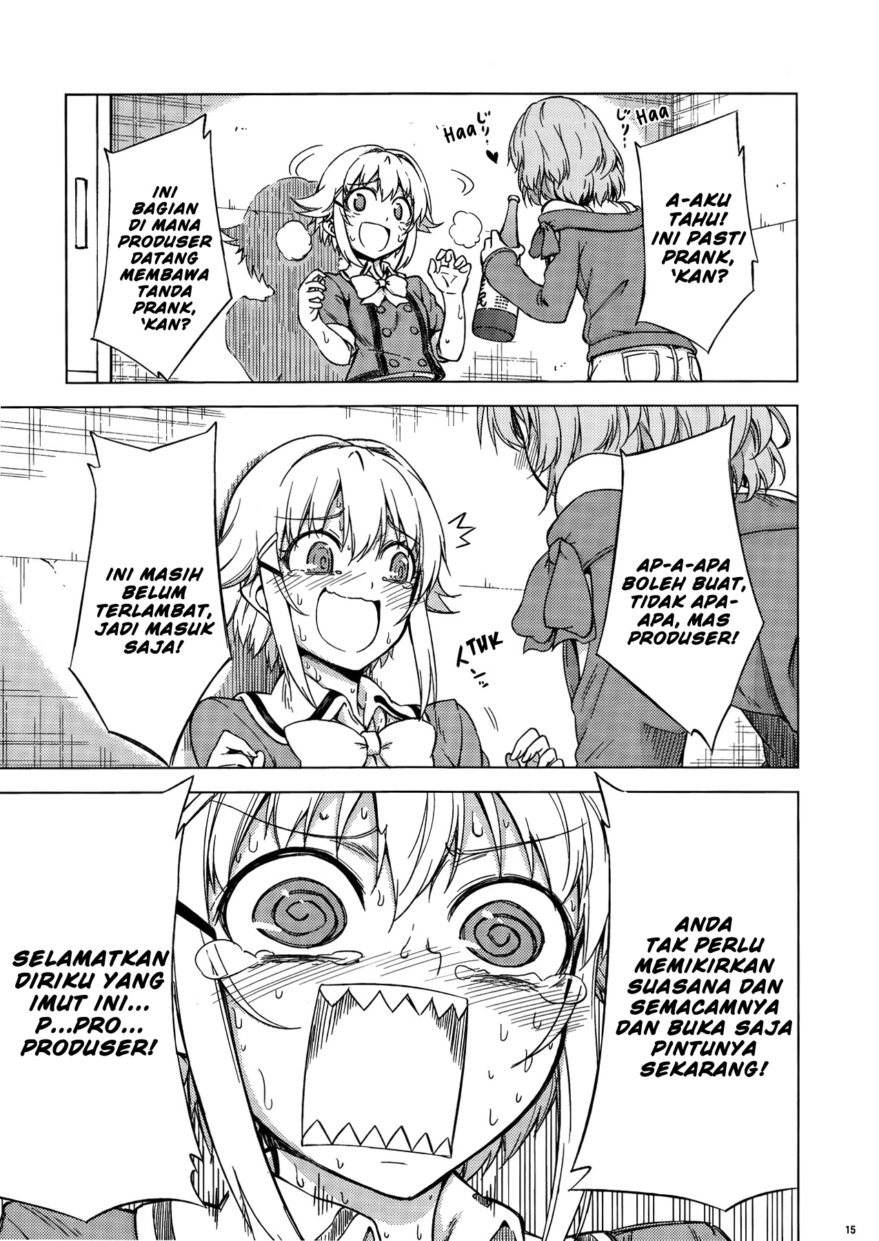 THE iDOLM@STER Cinderella Girls - Boku wa Oishiku nai desu tteba!! (Doujinshi) Chapter 0 - halaman 14