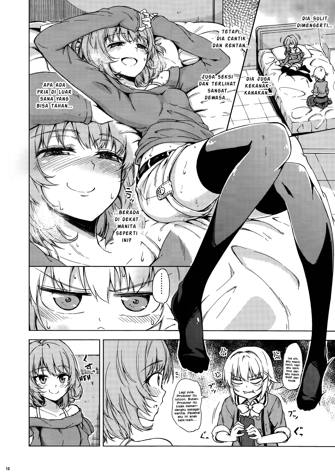 THE iDOLM@STER Cinderella Girls - Boku wa Oishiku nai desu tteba!! (Doujinshi) Chapter 0 - halaman 9