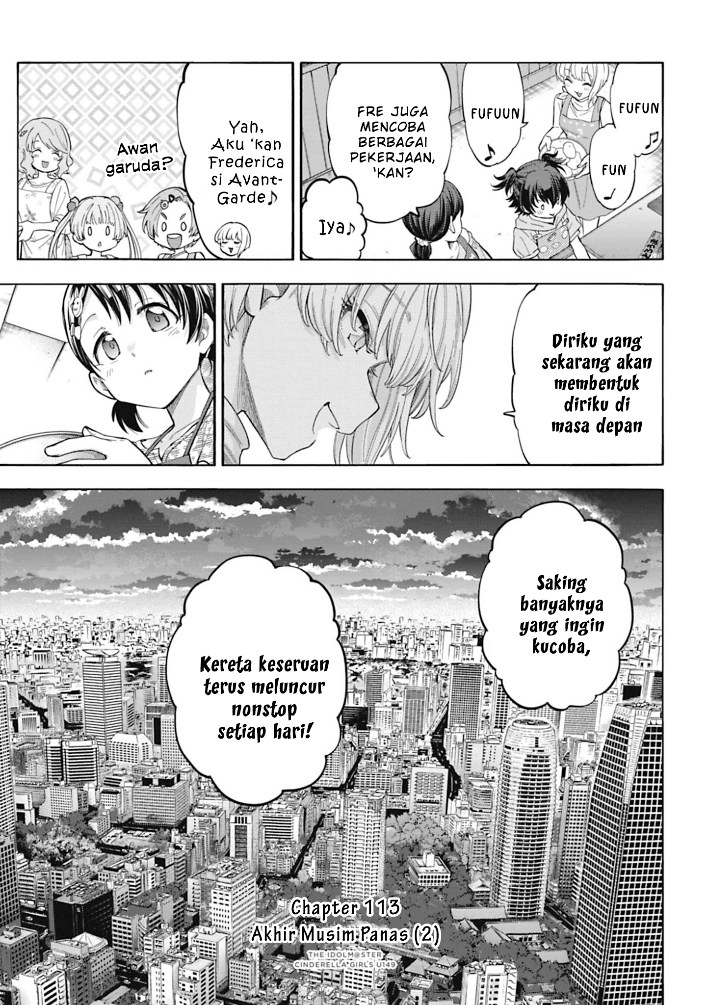 The iDOLM@STER Cinderella Girls: U149 Chapter 113 - halaman 1