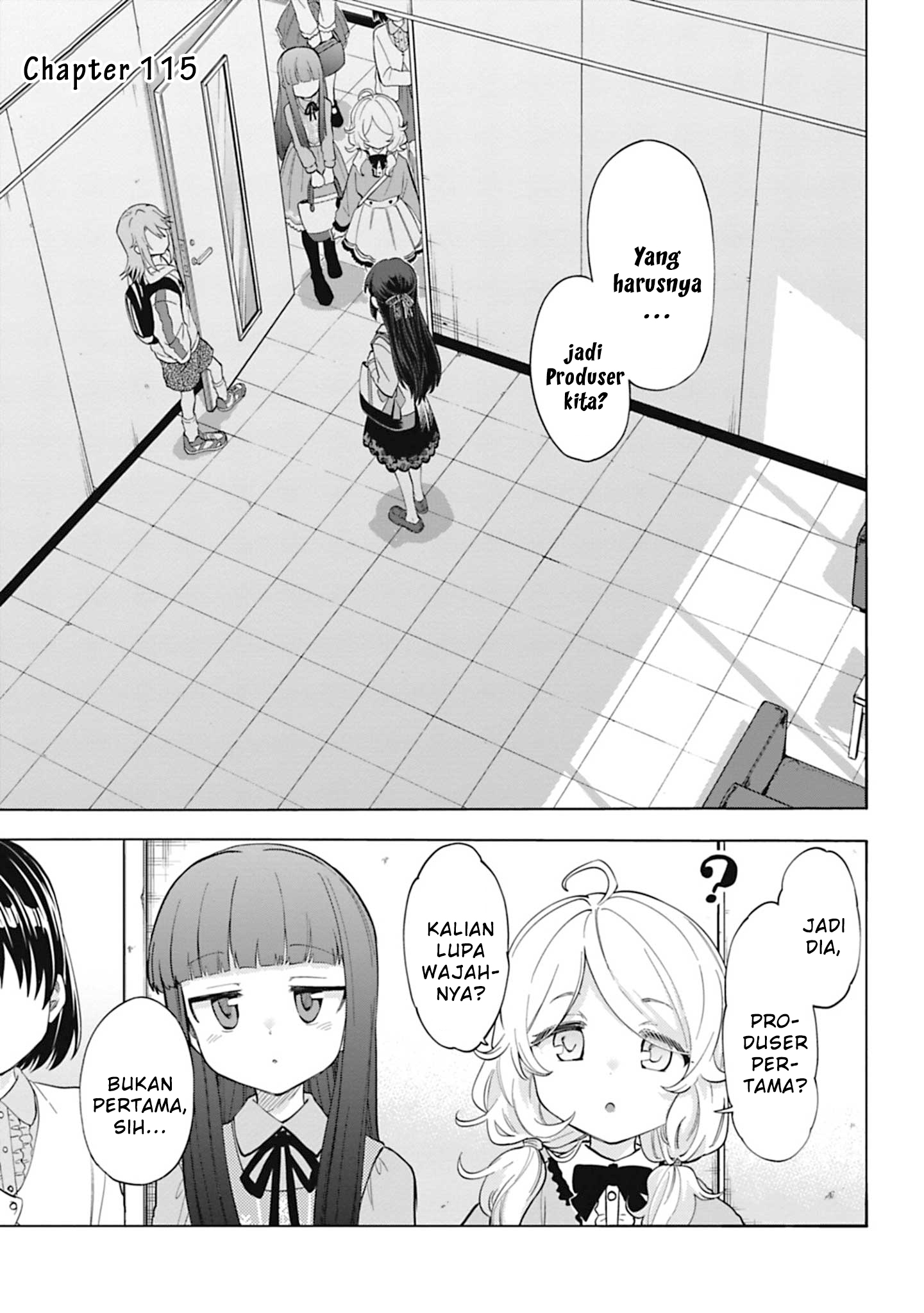 The iDOLM@STER Cinderella Girls: U149 Chapter 115 - halaman 1
