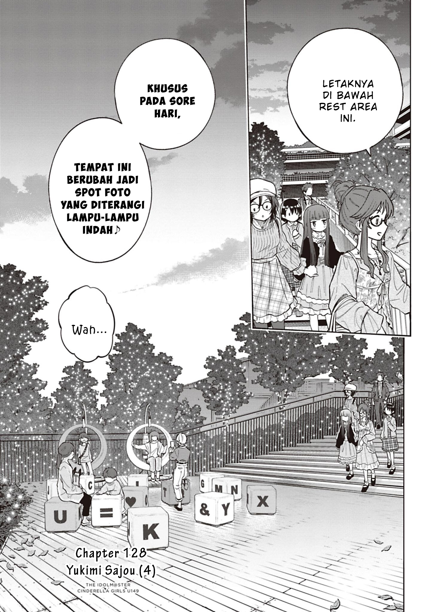 The iDOLM@STER Cinderella Girls: U149 Chapter 128 - halaman 1