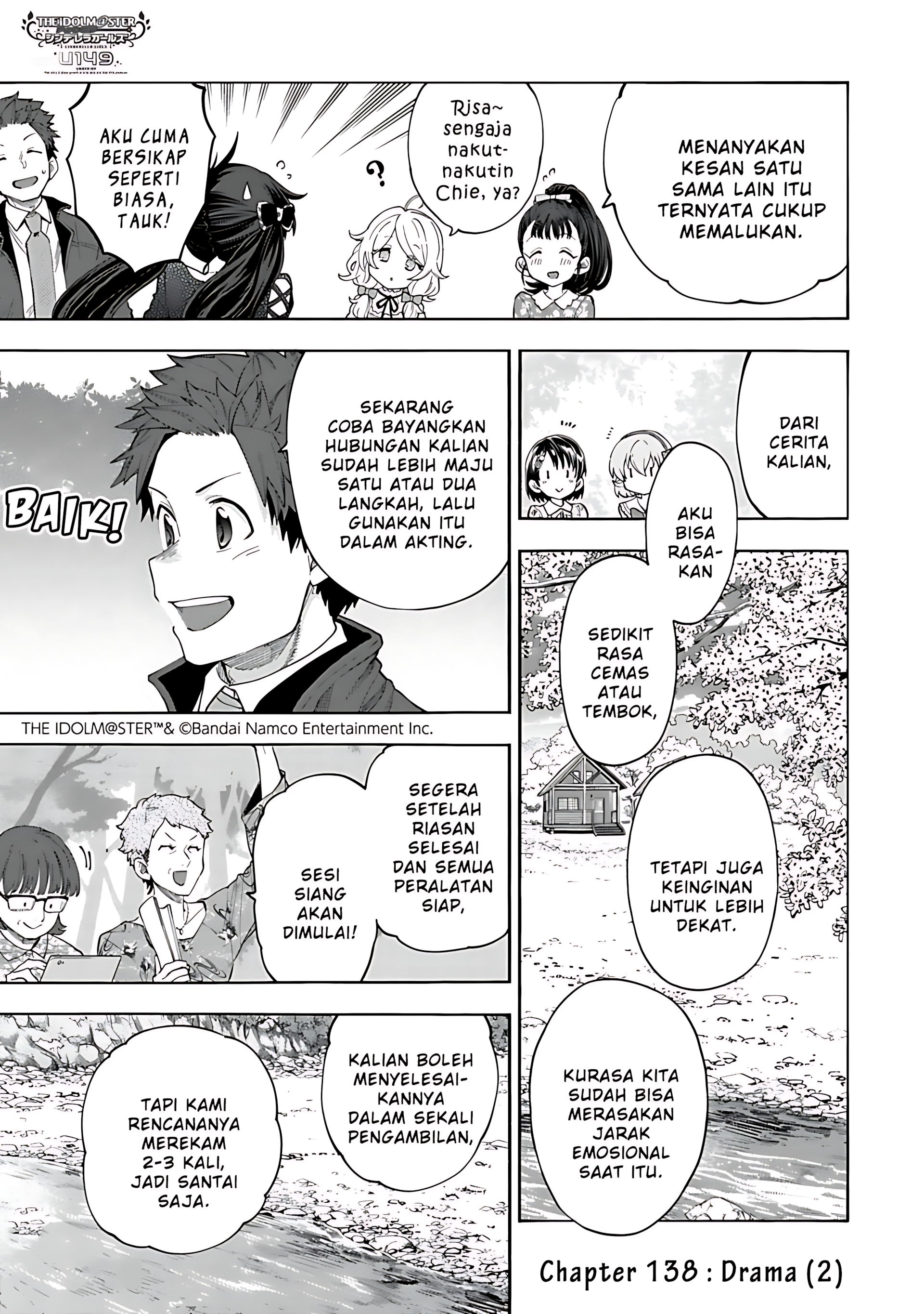 The iDOLM@STER Cinderella Girls: U149 Chapter 138 - halaman 1