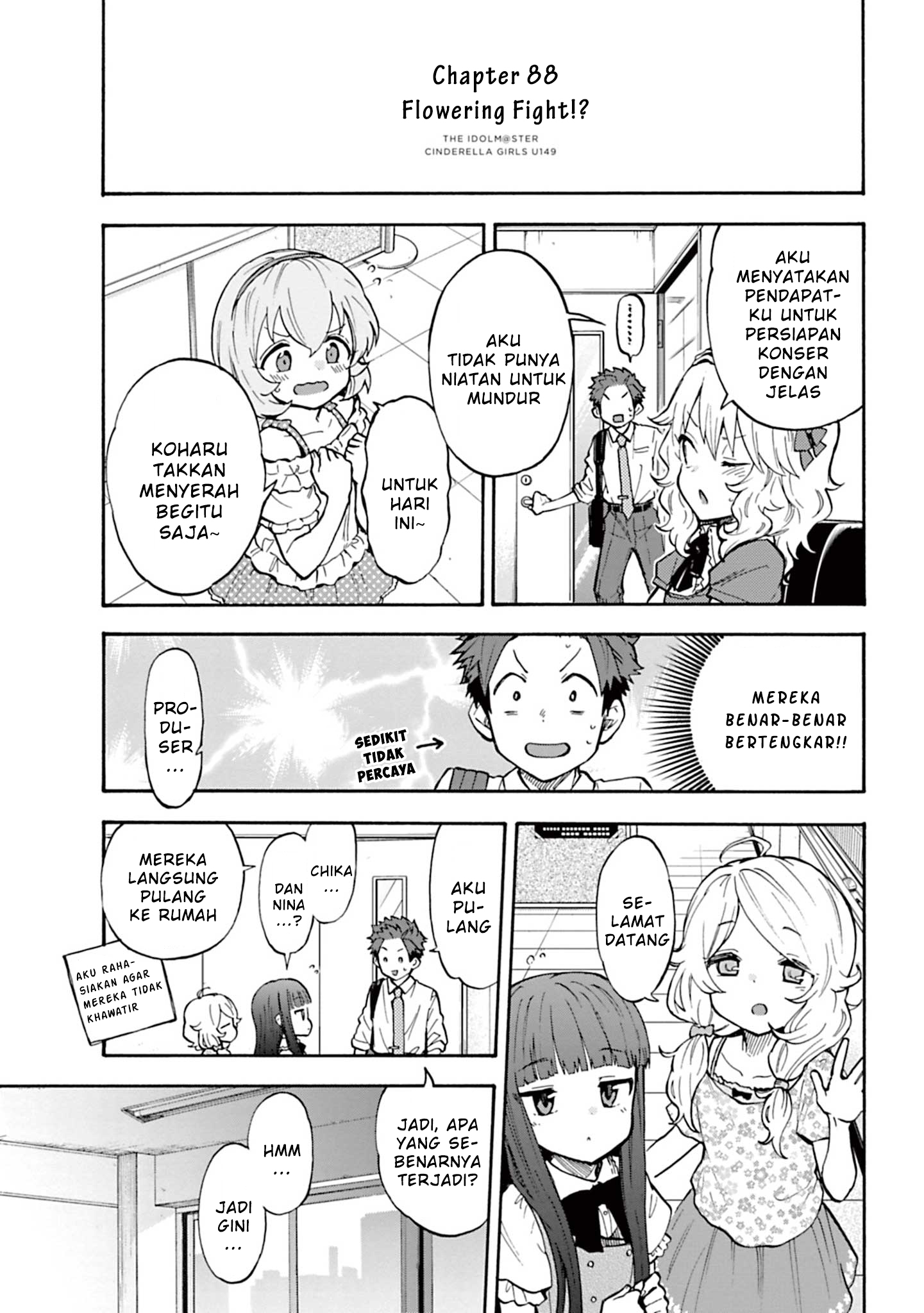 The iDOLM@STER Cinderella Girls: U149 Chapter 88 - halaman 3