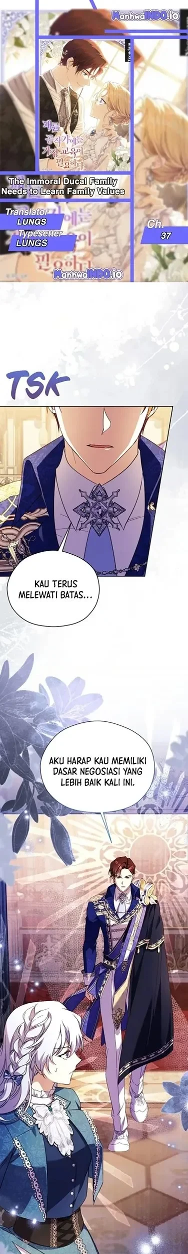 The Immoral Duke Needs to Be Homeschooled Chapter 37 - halaman 1