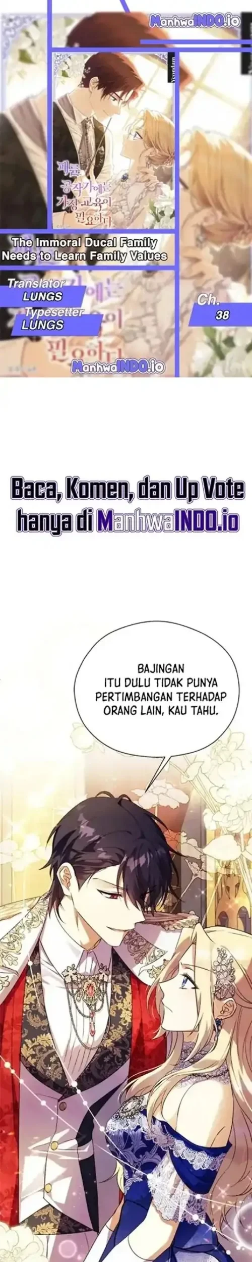 The Immoral Duke Needs to Be Homeschooled Chapter 38 - halaman 1
