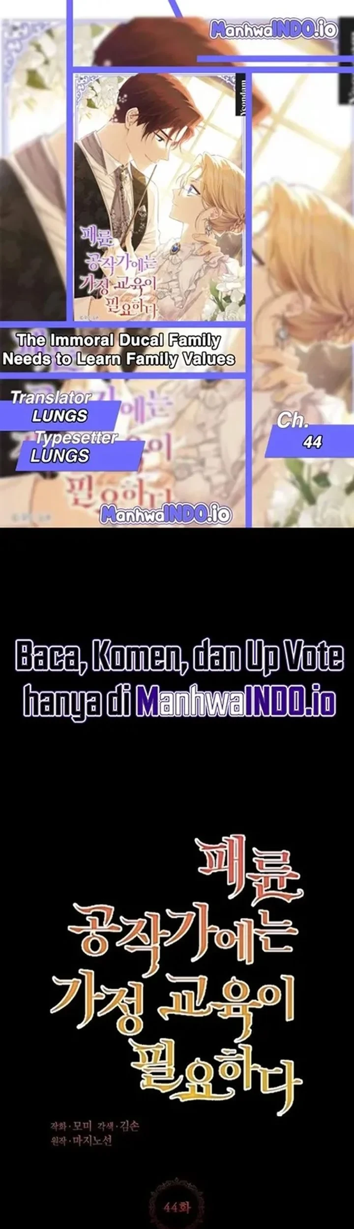 The Immoral Duke Needs to Be Homeschooled Chapter 44 - halaman 1