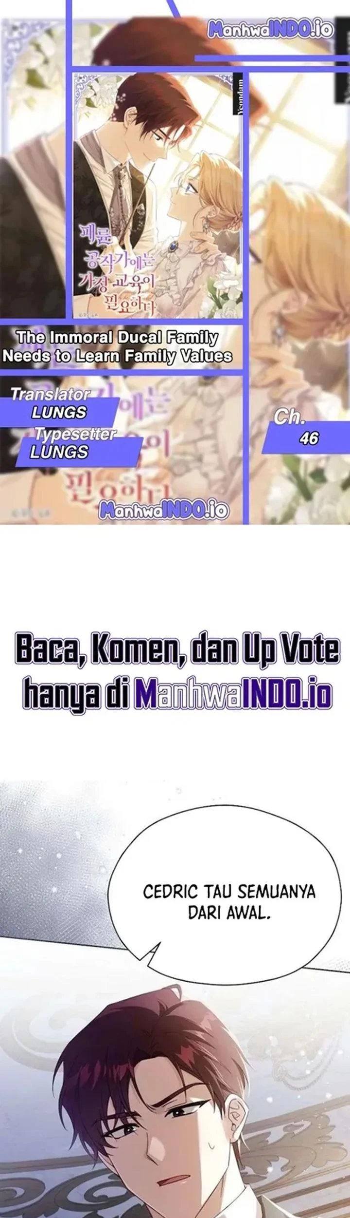 The Immoral Duke Needs to Be Homeschooled Chapter 46 - halaman 1