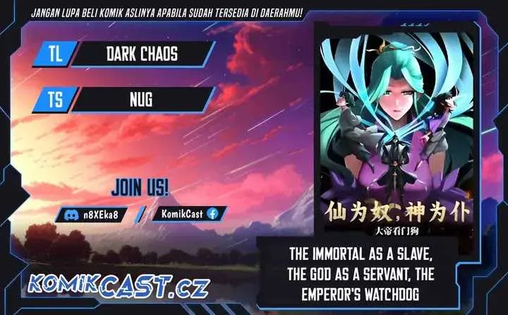 The Immortal as a Slave, the God as a Servant, the Emperor’s Watchdog Chapter 3 - halaman 1
