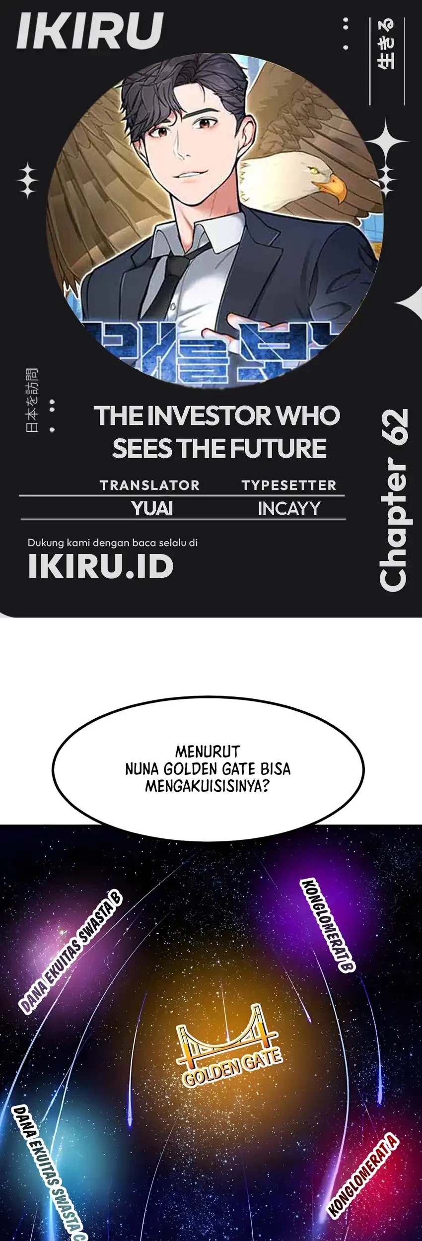 The Investor Who Sees the Future Chapter 62 - halaman 1