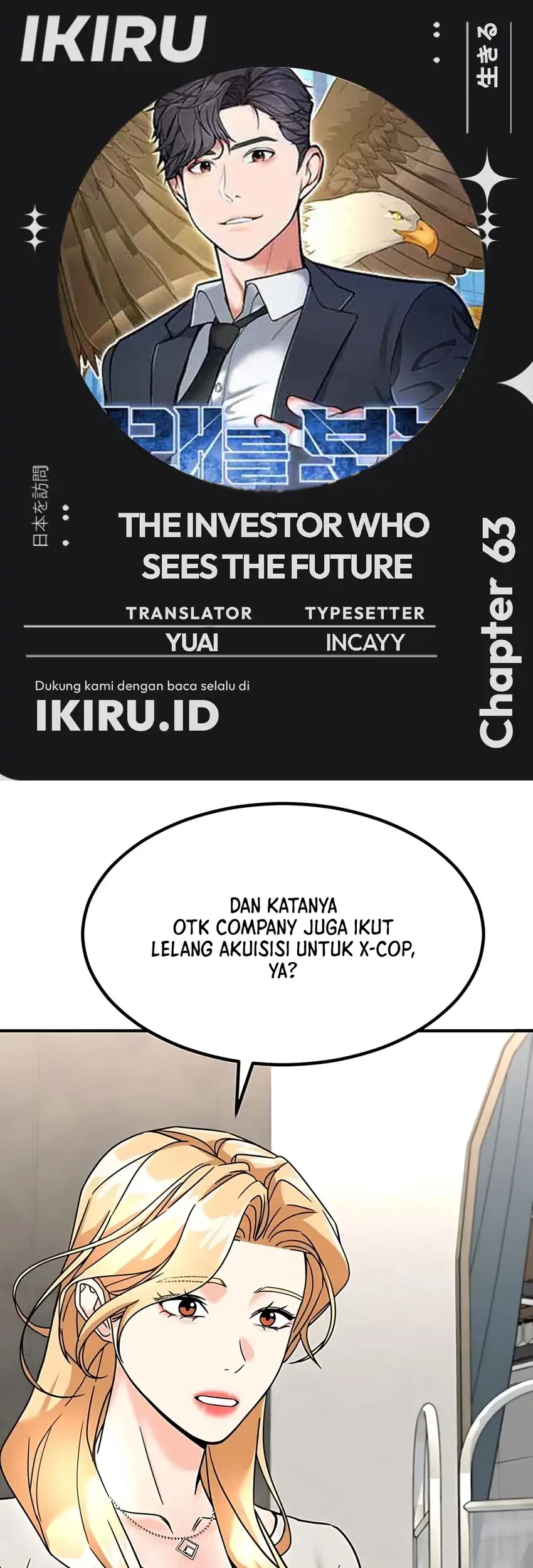 The Investor Who Sees the Future Chapter 63 - halaman 1