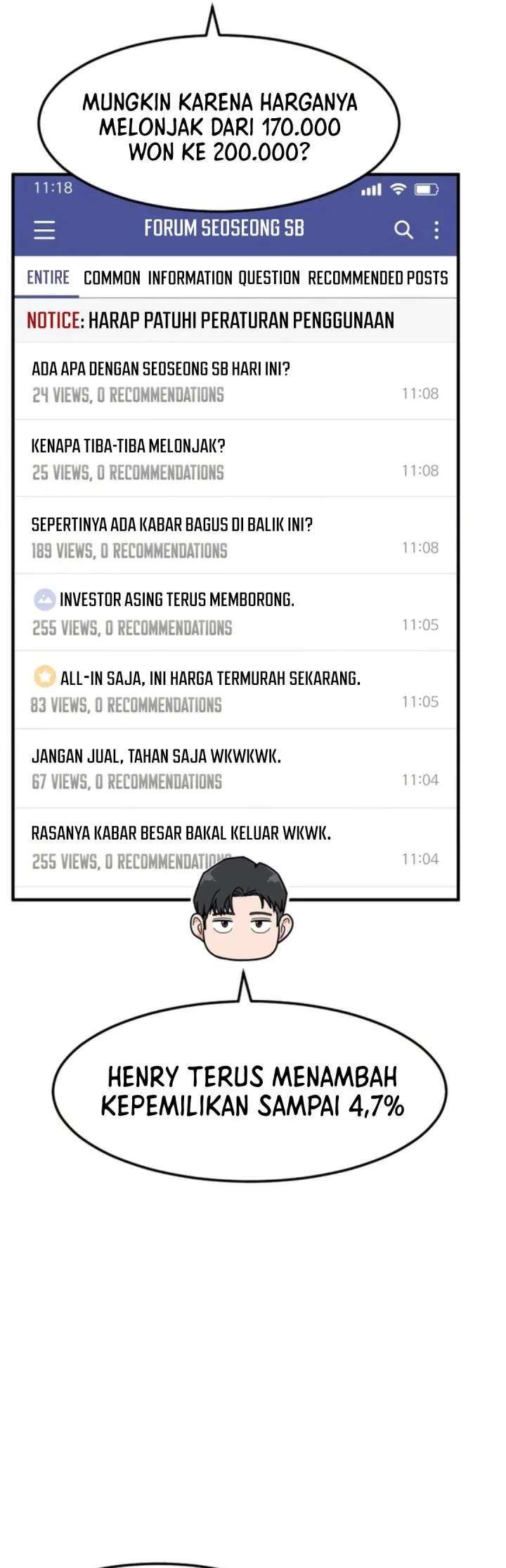 The Investor Who Sees the Future Chapter 75 - halaman 50