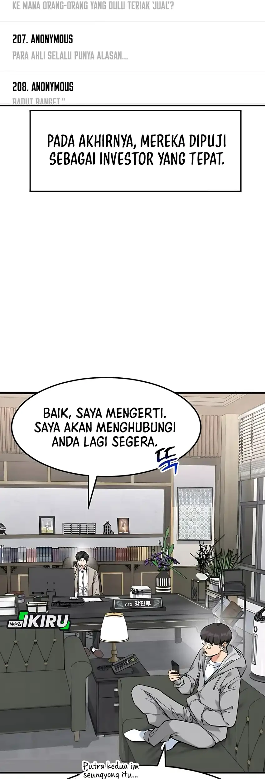 The Investor Who Sees the Future Chapter 76 - halaman 66