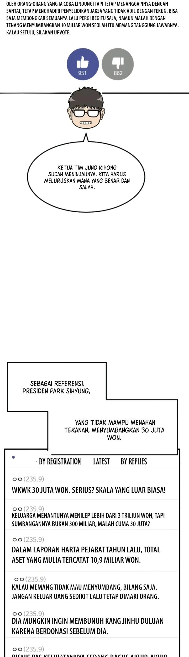 The Investor Who Sees the Future Chapter 85 - halaman 36
