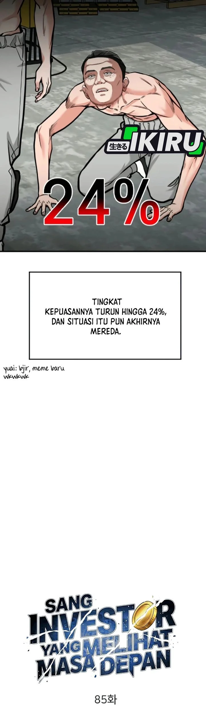 The Investor Who Sees the Future Chapter 85 - halaman 38