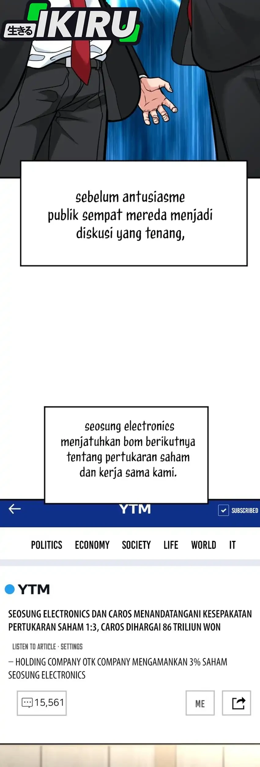 The Investor Who Sees the Future Chapter 93 - halaman 23