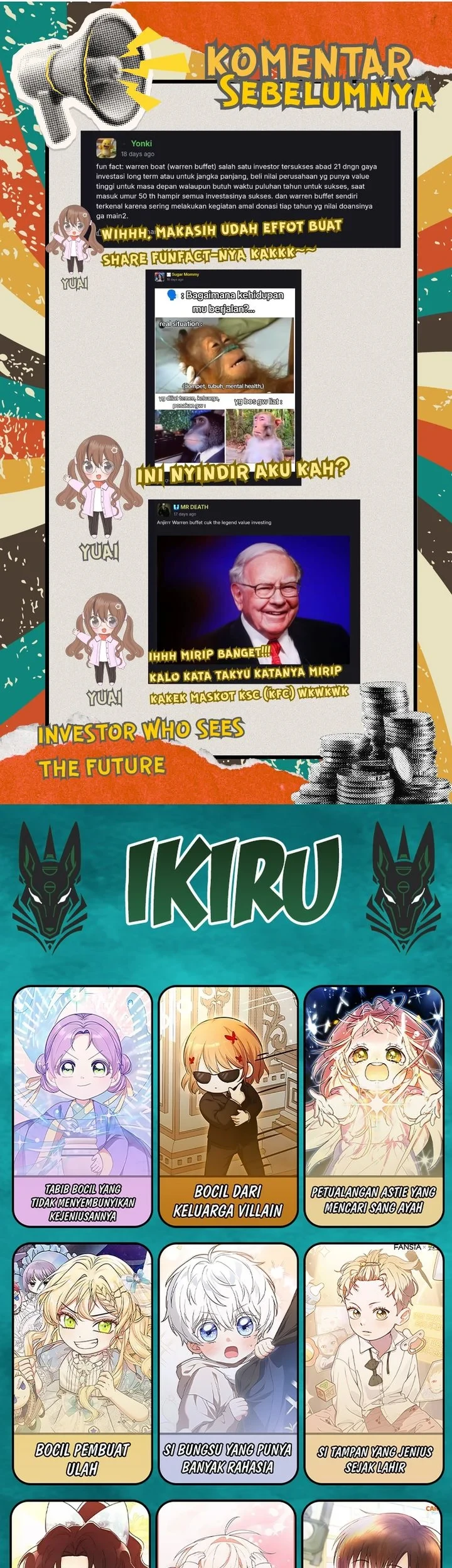 The Investor Who Sees the Future Chapter 97 - halaman 84