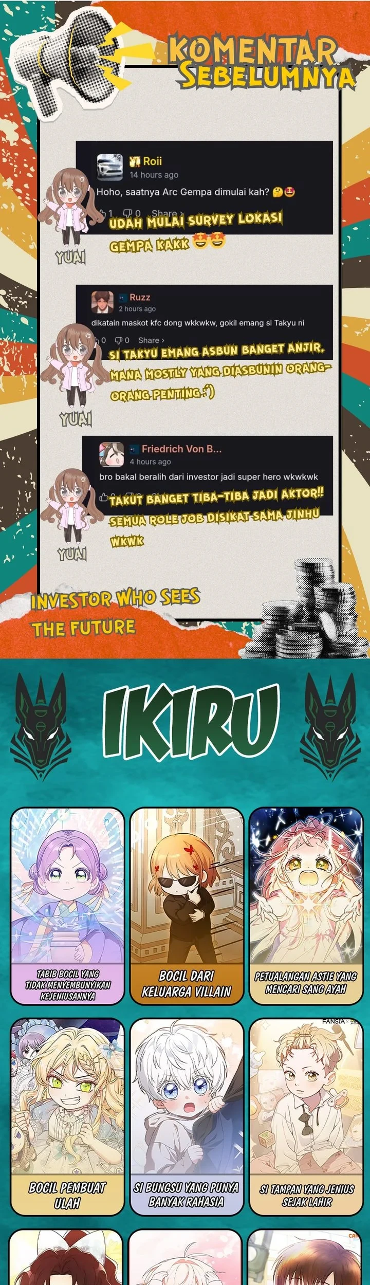 The Investor Who Sees the Future Chapter 98 - halaman 79