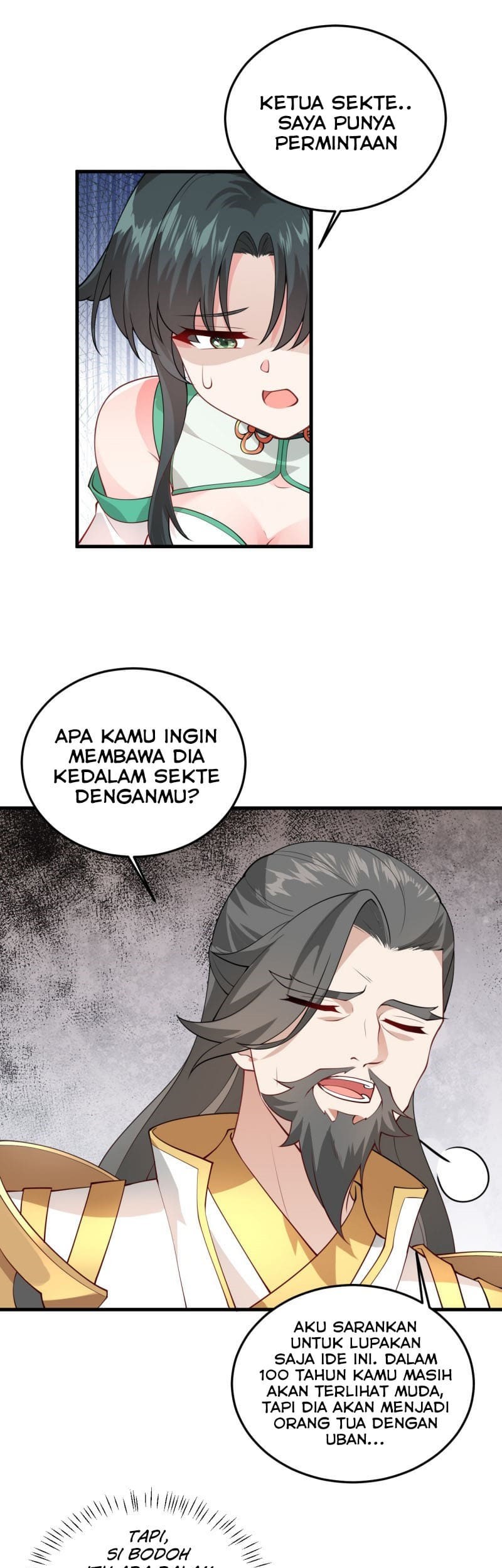 The Invincible Immortal Become A Kid In The World Of Cultivation Chapter 3 - halaman 48
