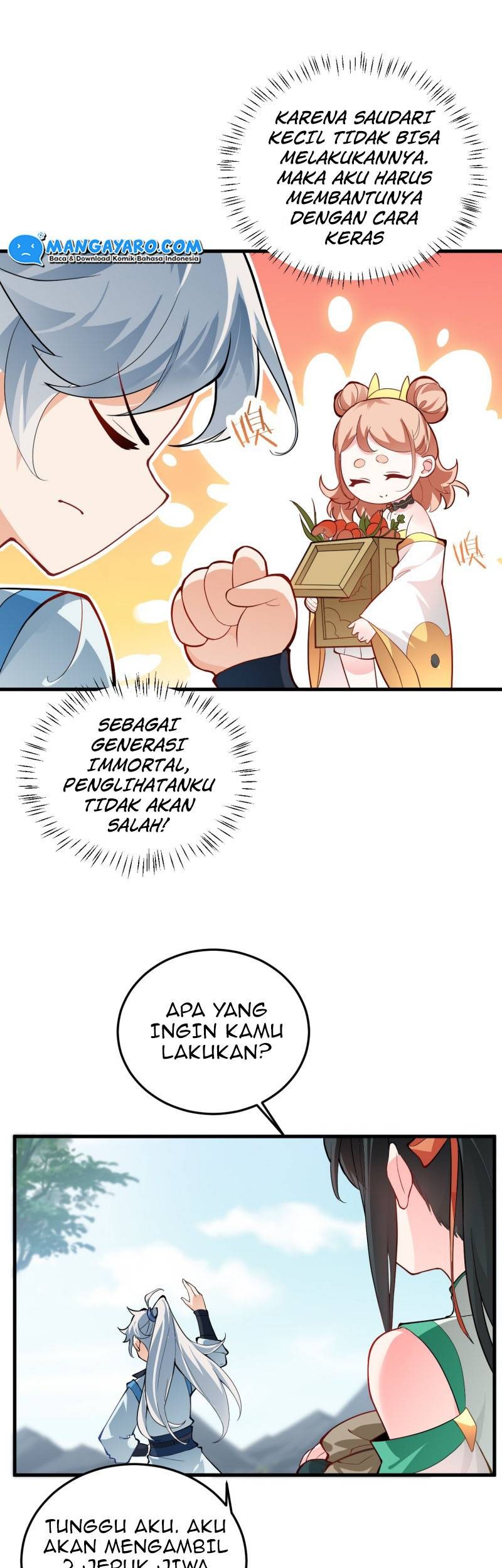 The Invincible Immortal Become A Kid In The World Of Cultivation Chapter 8 - halaman 47