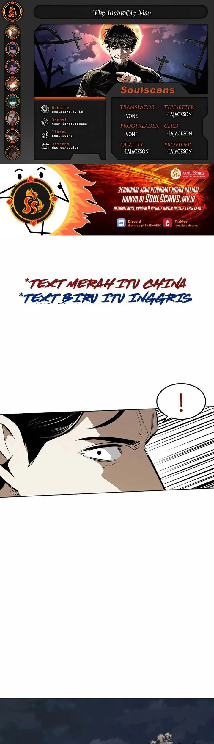 The Invincible Man Chapter 101 - halaman 1