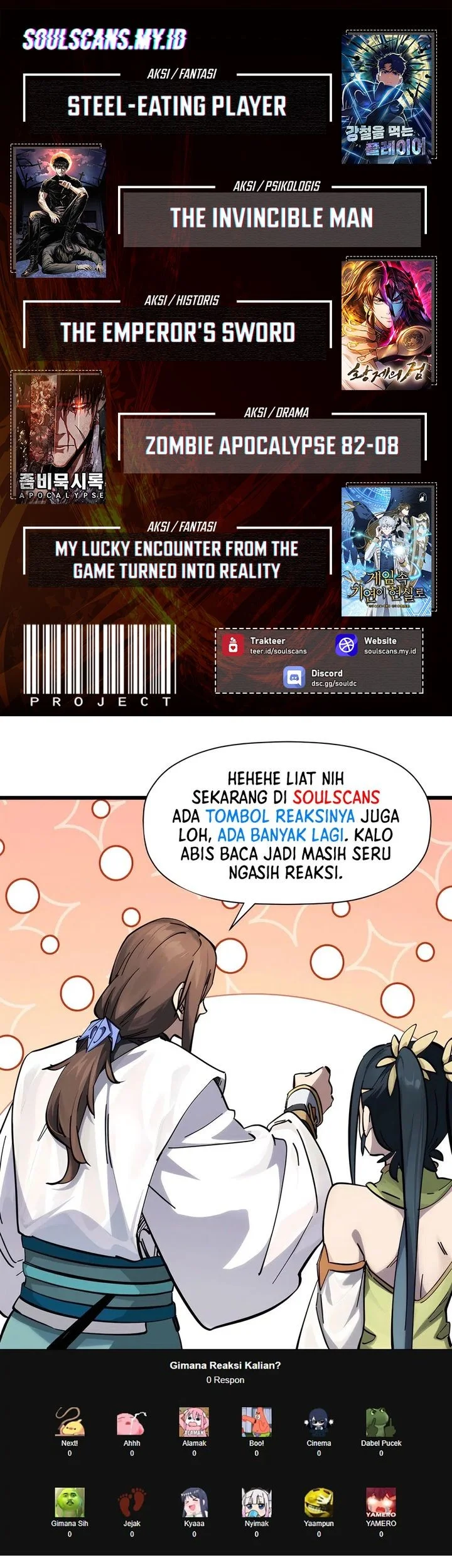 The Invincible Man Chapter 103 - halaman 35