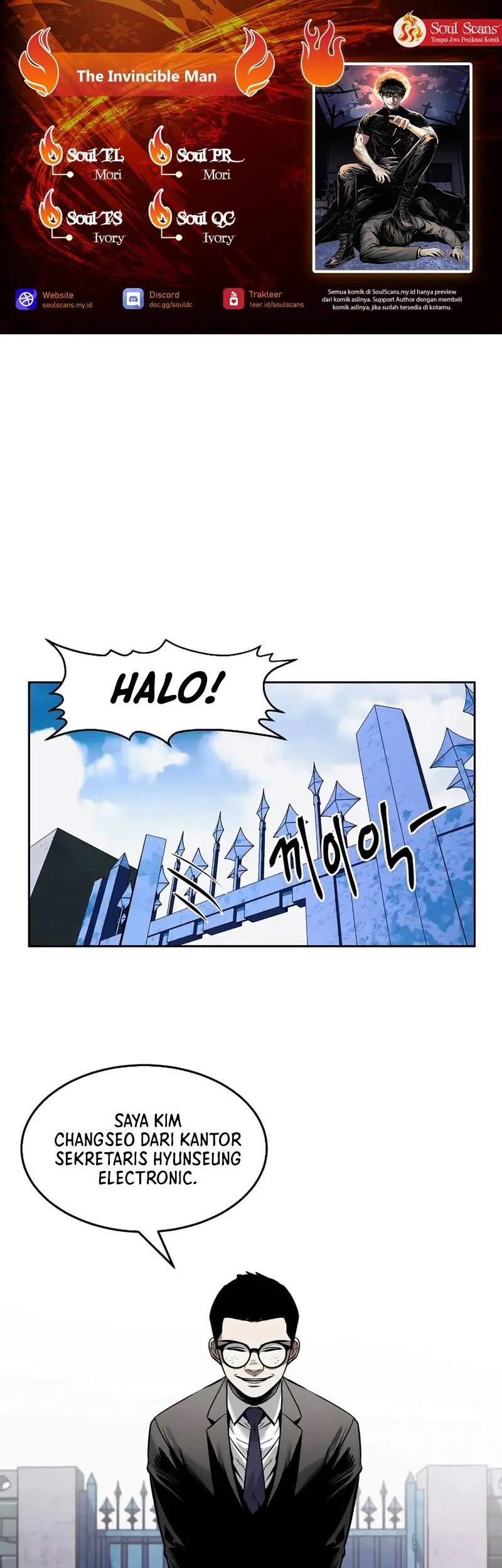 The Invincible Man Chapter 24 - halaman 1