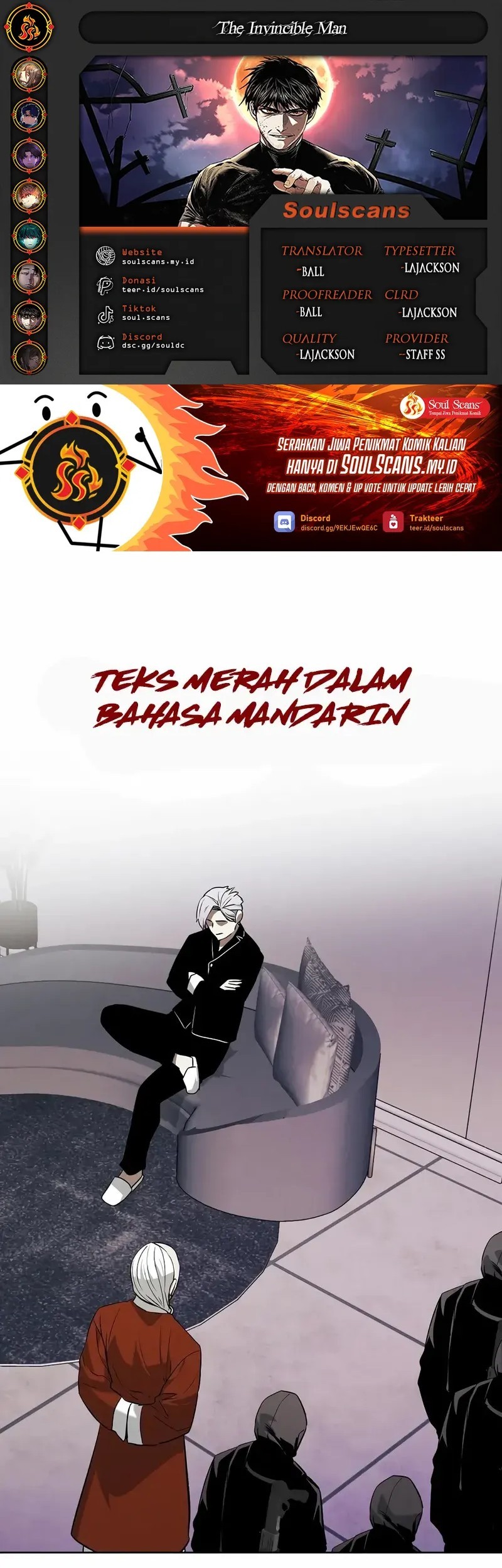 The Invincible Man Chapter 68 - halaman 1