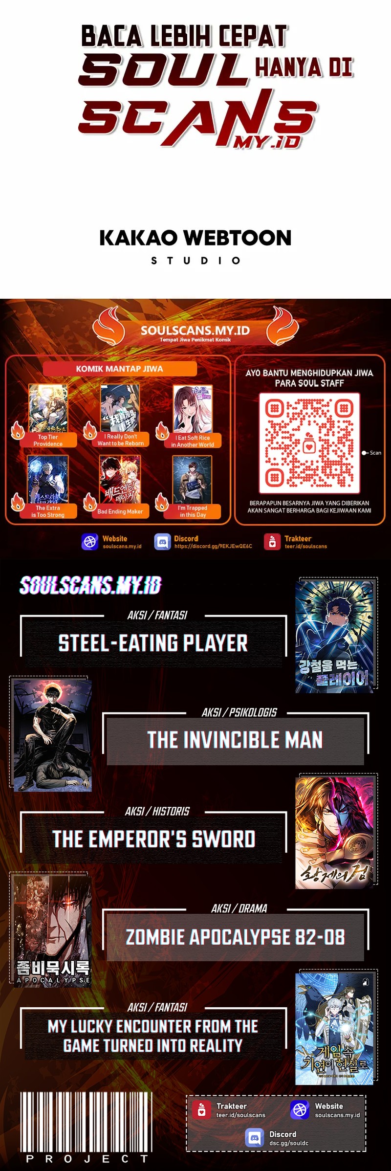 The Invincible Man Chapter 70 - halaman 43