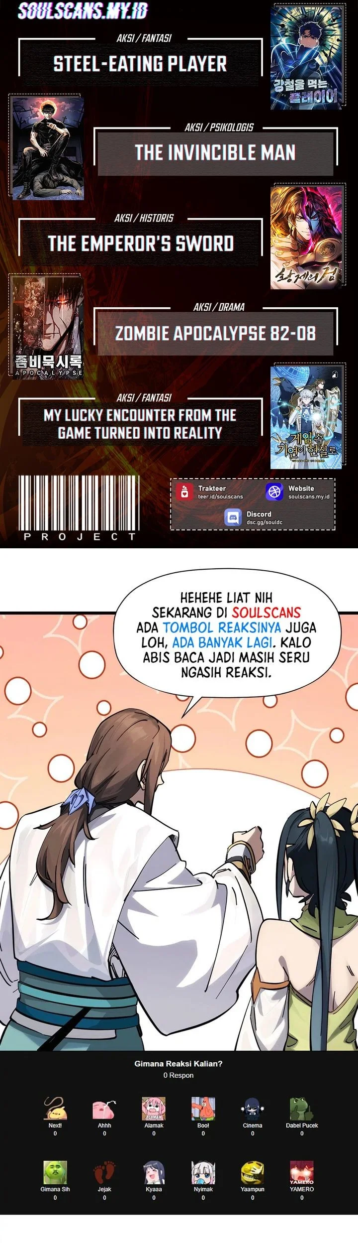 The Invincible Man Chapter 95 - halaman 52