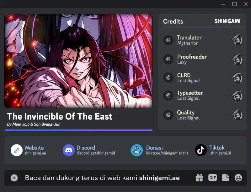 The Invincible of the East Chapter 21 - halaman 1