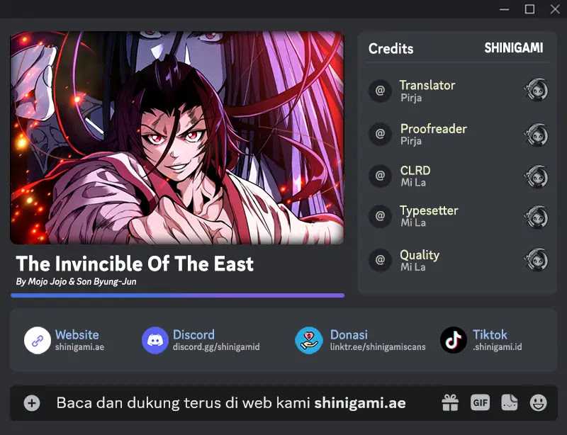 The Invincible of the East Chapter 7 - halaman 1