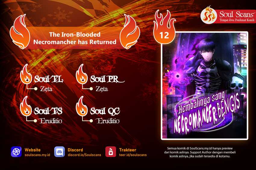 The Iron-Blooded Necromancer Has Returned Chapter 12 - halaman 1