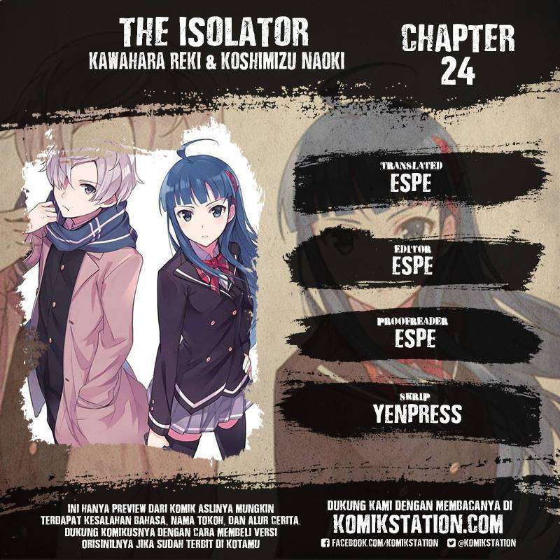 The Isolator: Realization of Absolute Solitude Chapter 24 - halaman 1