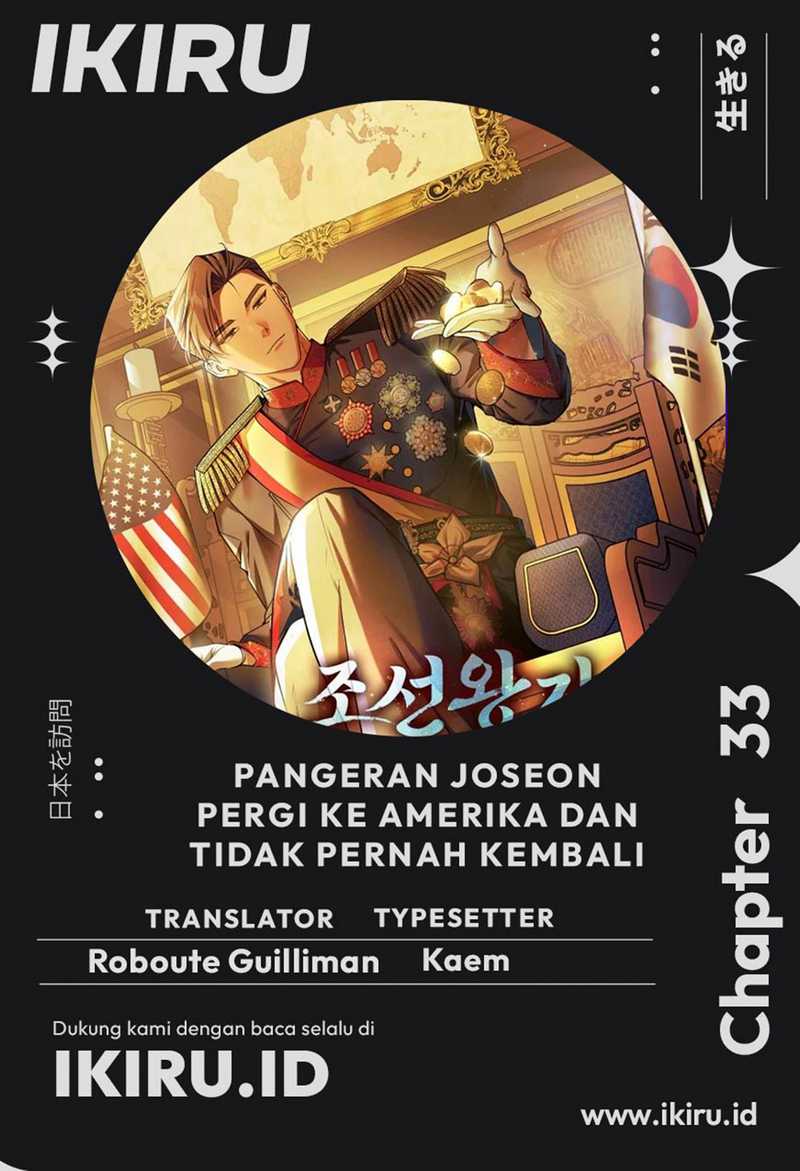 The Joseon Prince Who Went to America and Never Returned Chapter 33 - halaman 1
