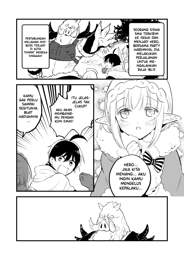 The Journey of the Brave Hero and his Harem Chapter 2 - halaman 1