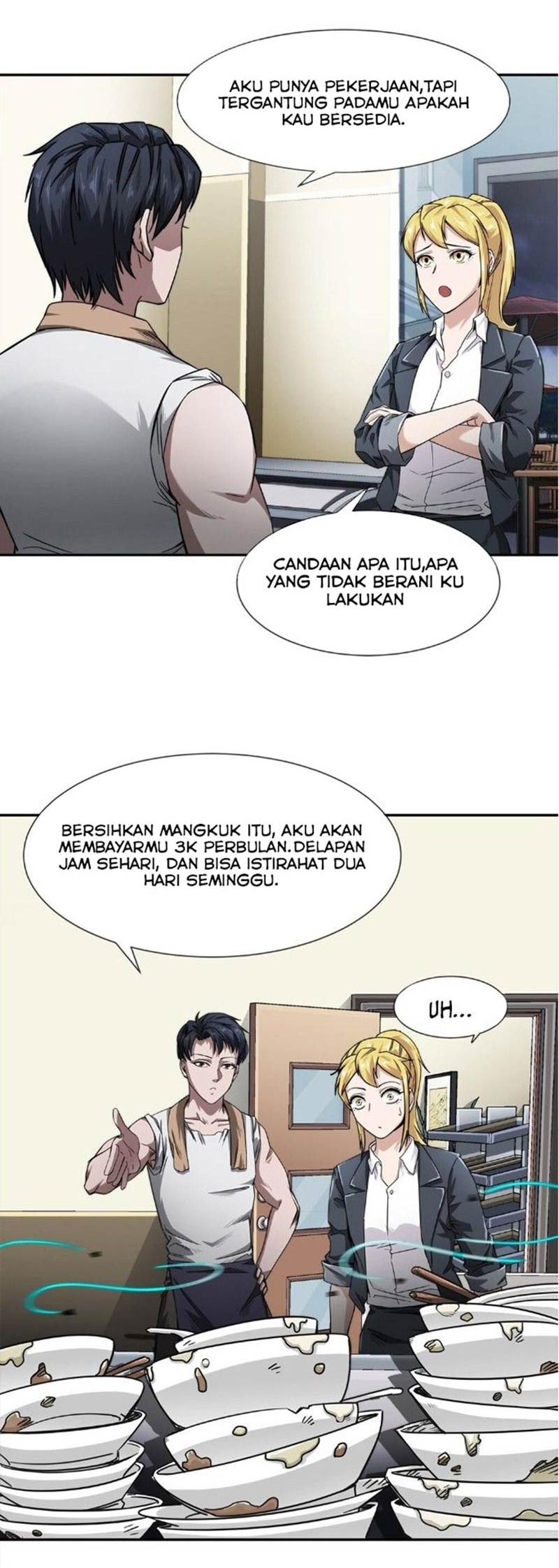 The King of Night Market Chapter 8 - halaman 11