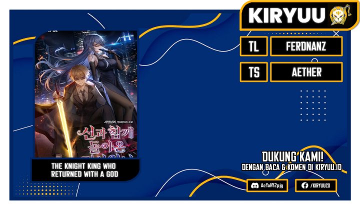 The Knight King Who Returned with a God Chapter 1 - halaman 1