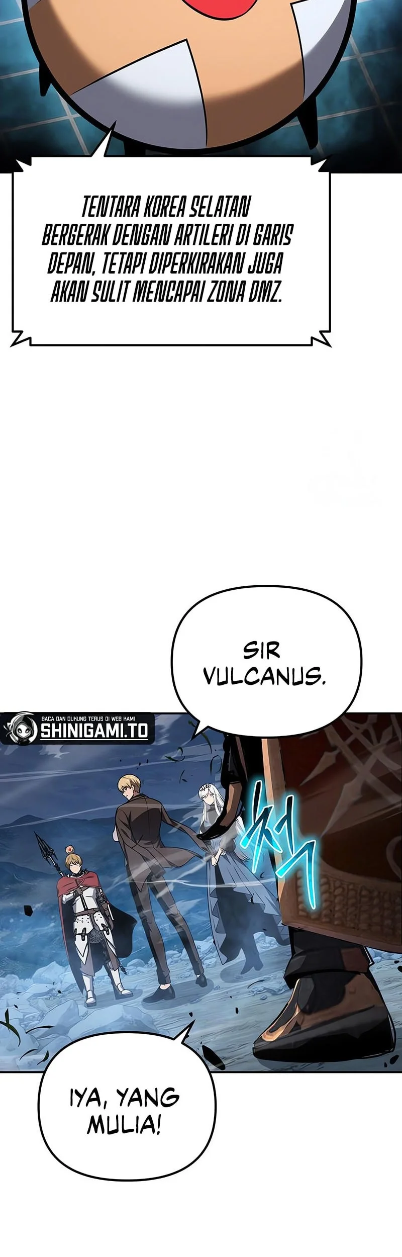 The Knight King Who Returned with a God Chapter 154 - halaman 9