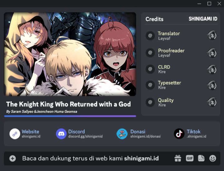 The Knight King Who Returned with a God Chapter 21 - halaman 1
