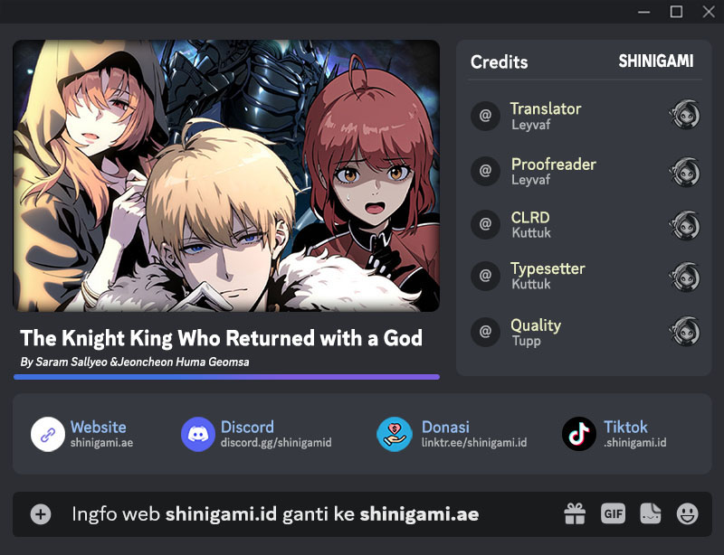 The Knight King Who Returned with a God Chapter 23 - halaman 1