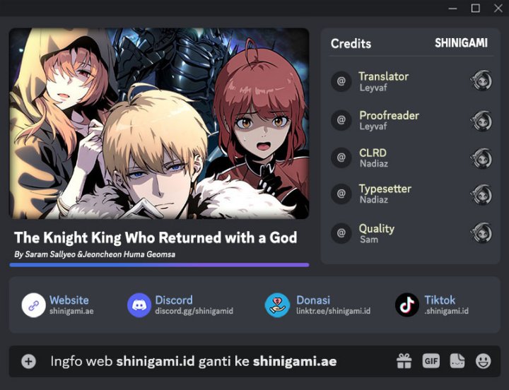 The Knight King Who Returned with a God Chapter 28 - halaman 1