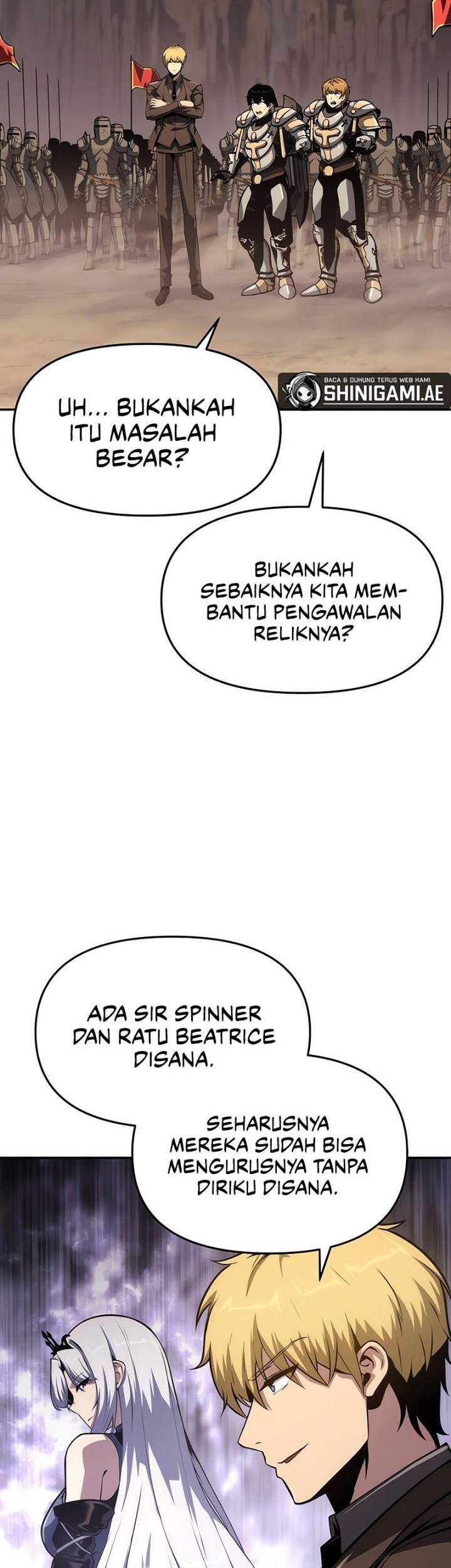 The Knight King Who Returned with a God Chapter 67 - halaman 7
