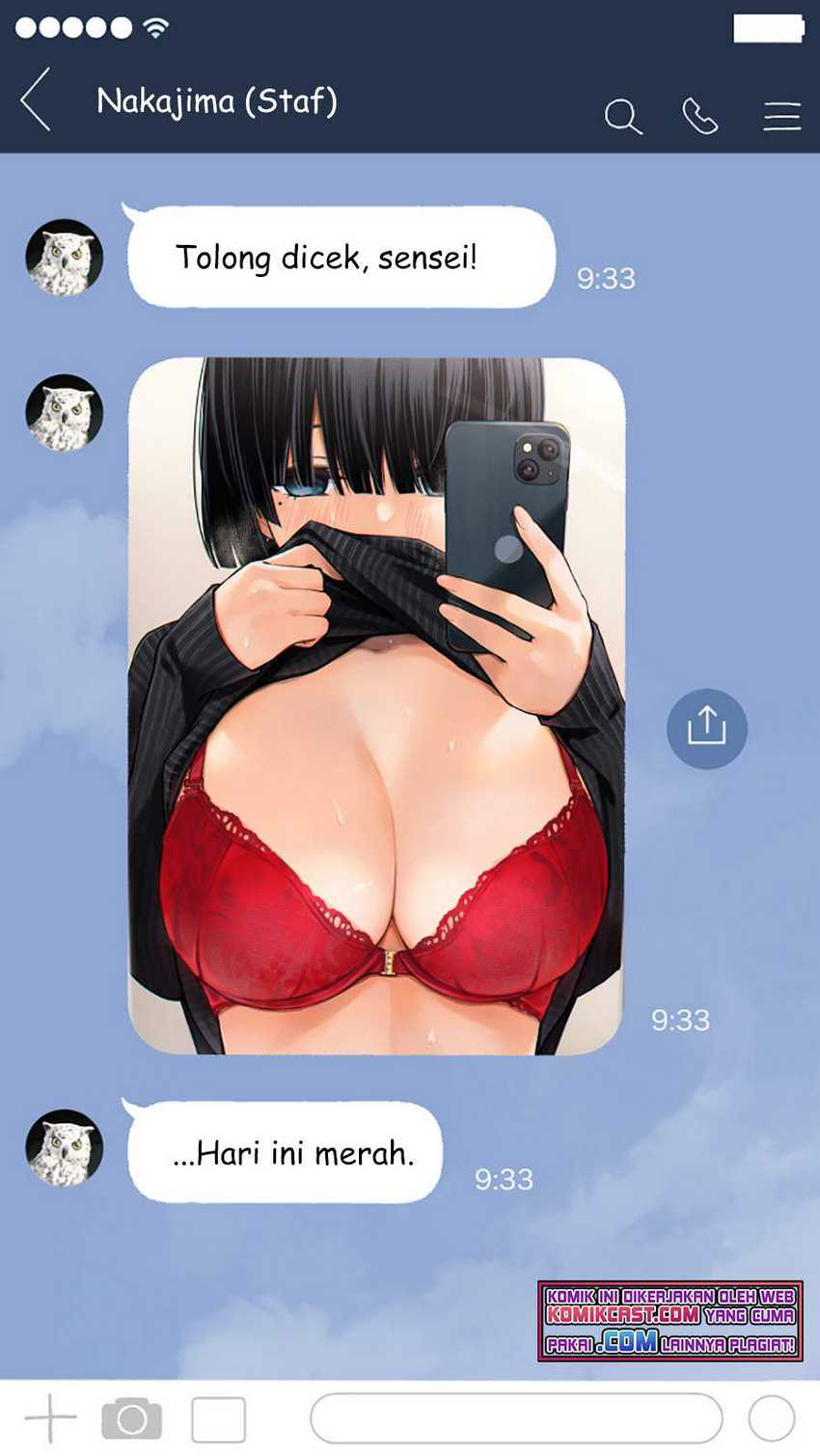 The Kouhai Who Reports the Color of Her Underwear to Me Every Morning for Some Reason Chapter 22 - halaman 3