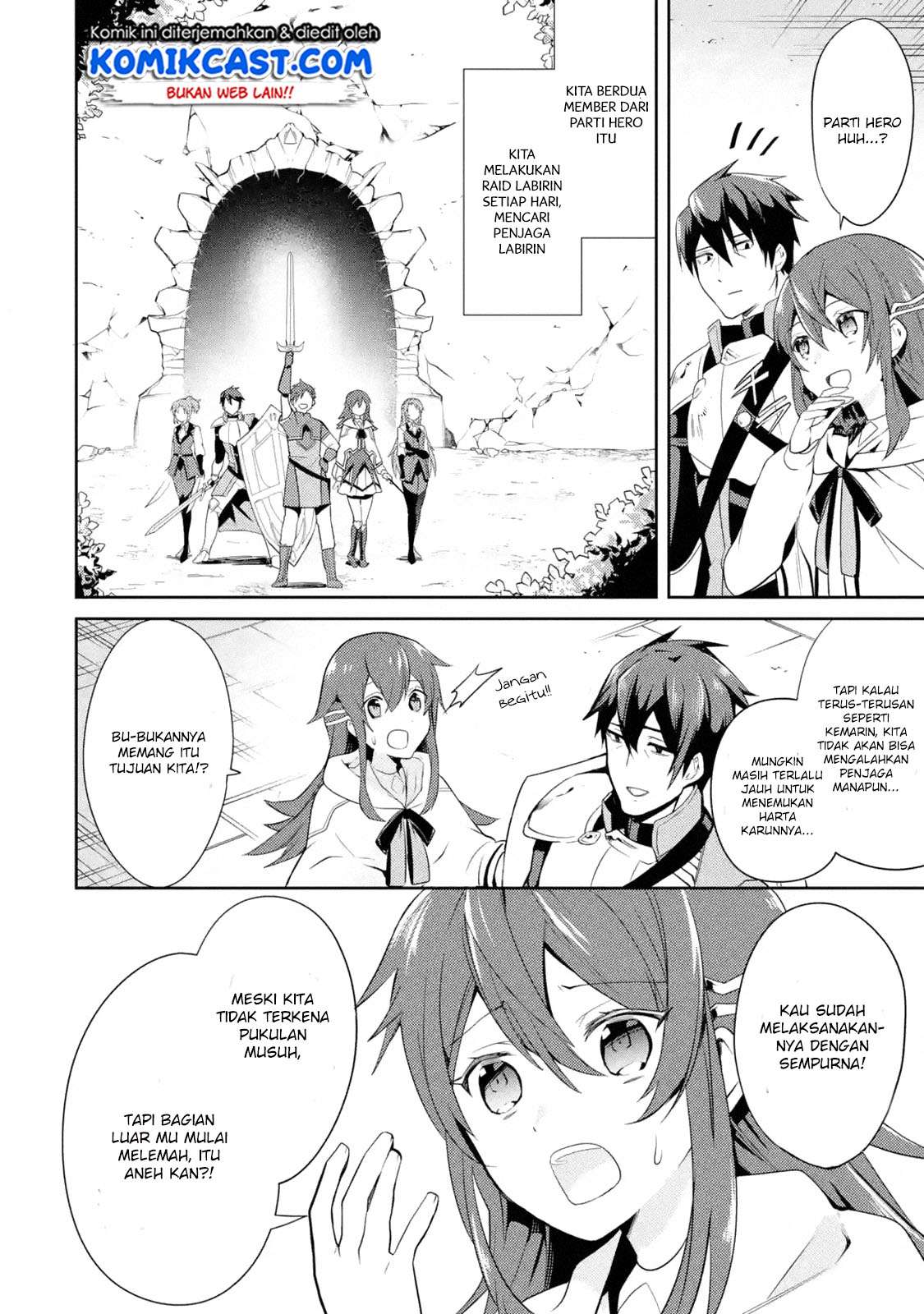 The Labyrinth Raids of the Ultimate Tank ~The Tank Possessing a Rare 9,999 Endurance Skill was Expelled from the Hero Party~ Chapter 1.1 - halaman 2