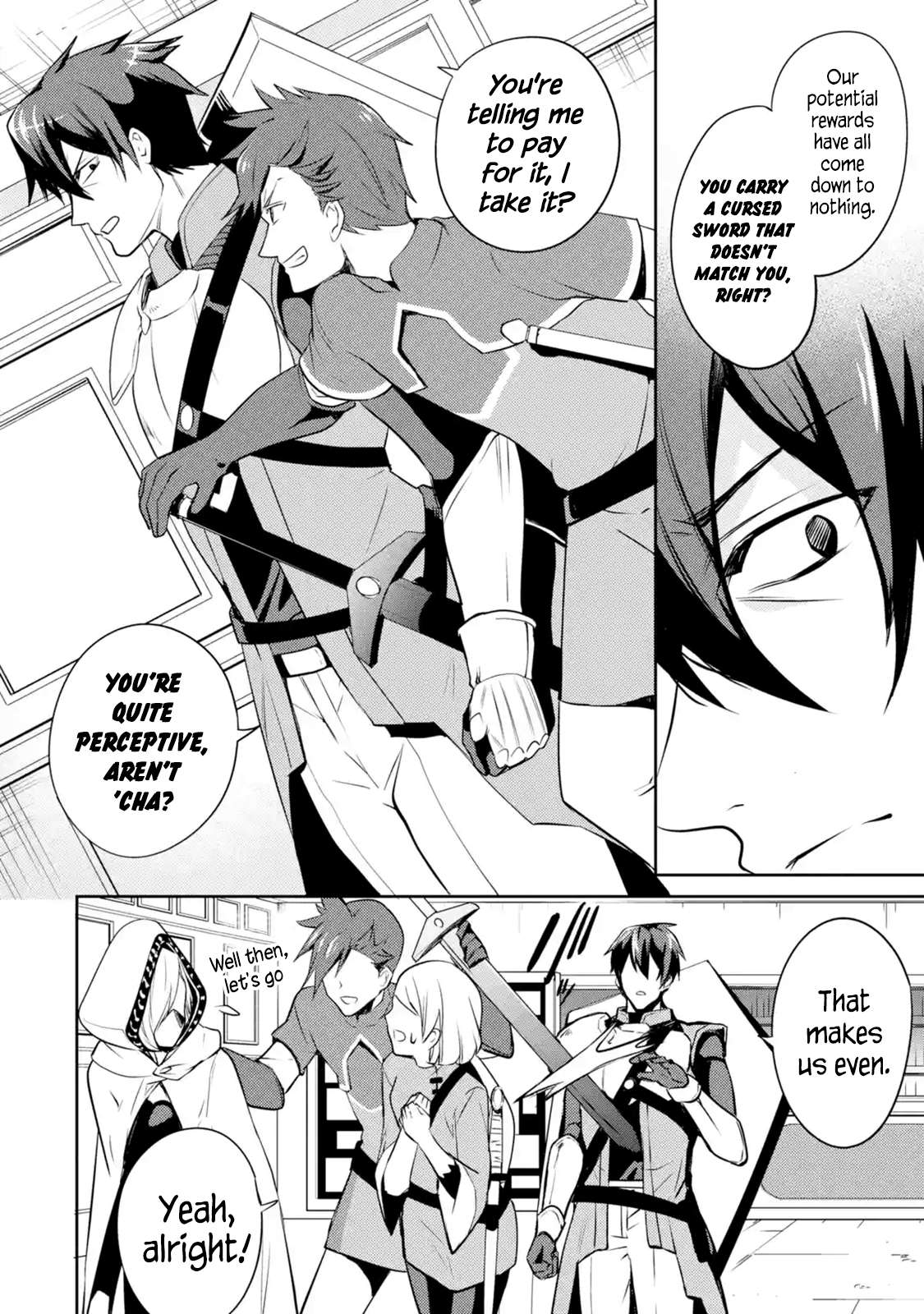 The Labyrinth Raids of the Ultimate Tank ~The Tank Possessing a Rare 9,999 Endurance Skill was Expelled from the Hero Party~ Chapter 1.2 - halaman 11