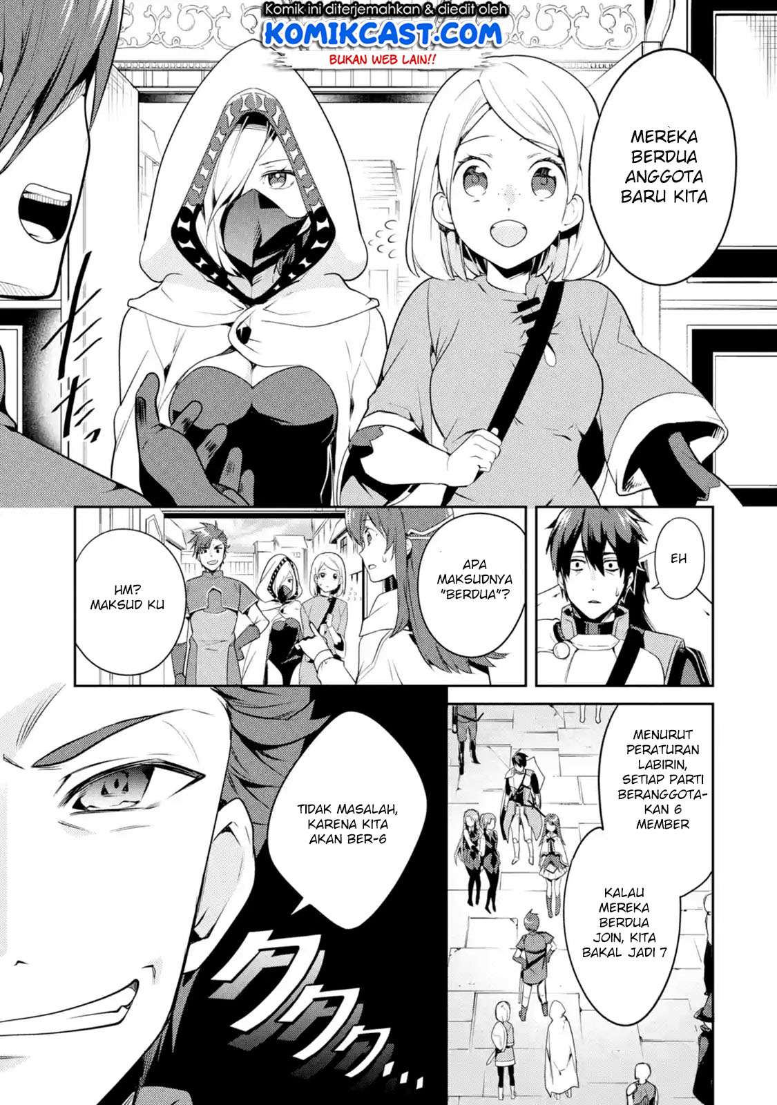 The Labyrinth Raids of the Ultimate Tank ~The Tank Possessing a Rare 9,999 Endurance Skill was Expelled from the Hero Party~ Chapter 1.2 - halaman 3