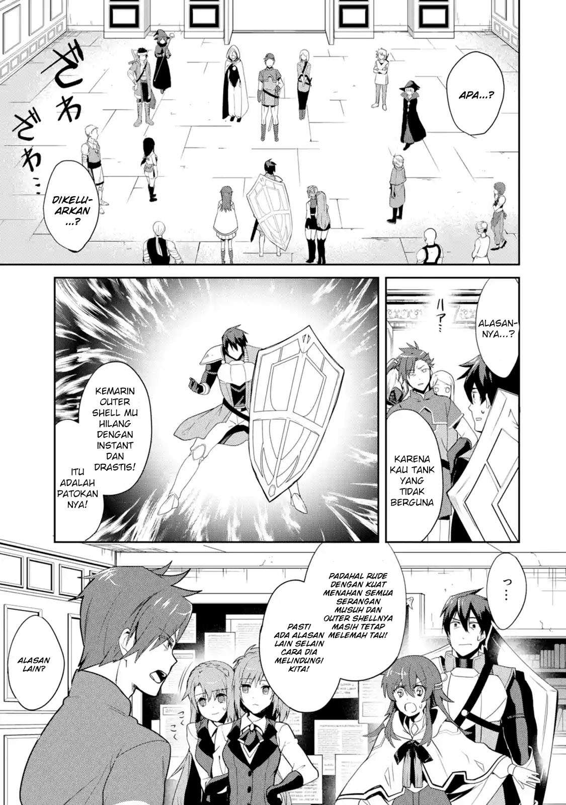 The Labyrinth Raids of the Ultimate Tank ~The Tank Possessing a Rare 9,999 Endurance Skill was Expelled from the Hero Party~ Chapter 1.2 - halaman 5